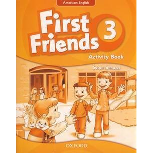 Bundanjai (หนังสือเรียนภาษาอังกฤษ Oxford) American First Friends 3 : Activity Book (P)