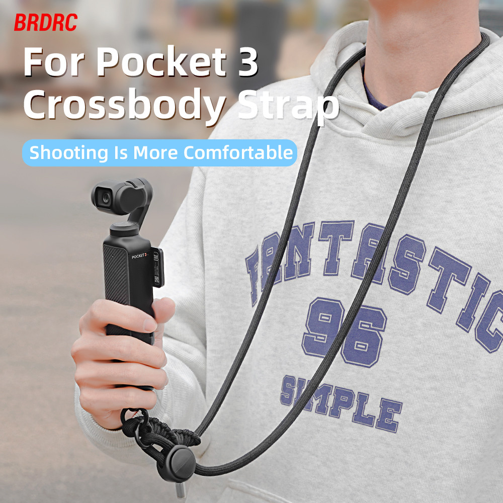 สําหรับ DJI OSMO POCKET 3/Action 5 Pro สายคล้องกล้องกีฬา Insta360 X4 Anti Loss สายคล้องไหล่อุปกรณ์เสริมสําหรับกล้อง