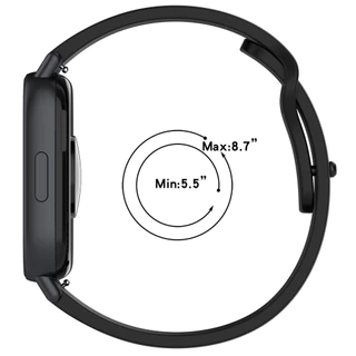 สายซิลิโคนกีฬาสำหรับ for Redmi Watch 5 Active/Watch 5 Lite สำหรับ for Huawei GT 5 4 3 Samsung/ amazfit/Xiaomi 22 มม.Band
