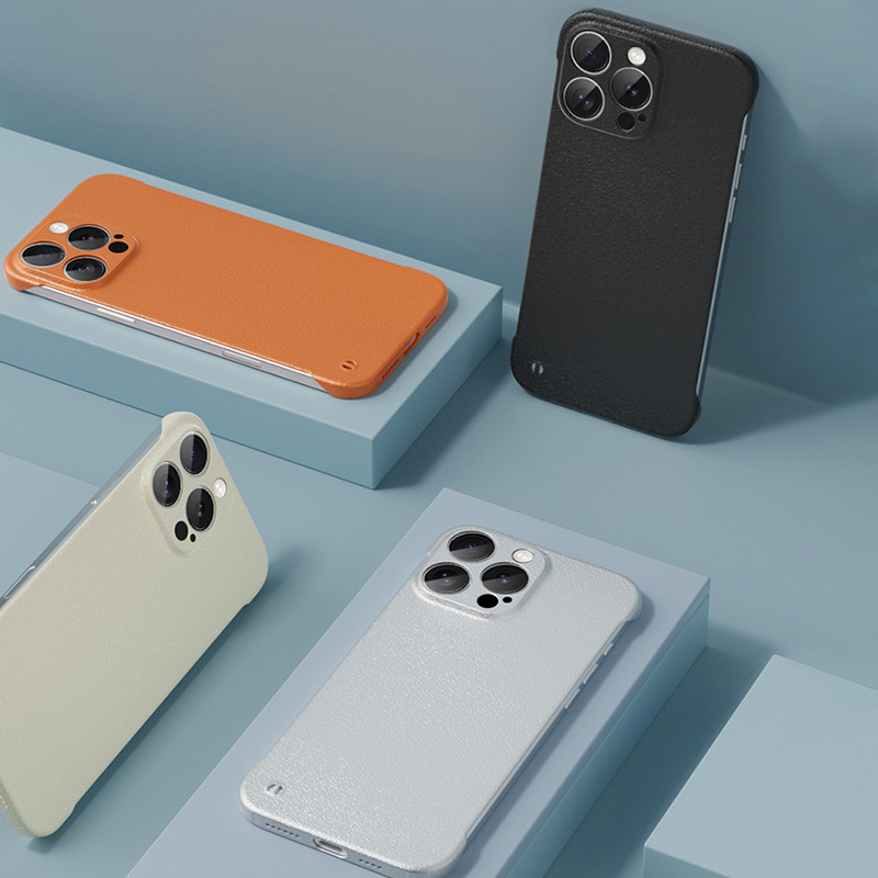ธุรกิจlitchi GrainหนังพลาสติกสําหรับXiaomi Poco F7 Ultra F6 F5 Pro X7 X6 Pro Ultrathin Frameless MatteกันกระแทกAnti-Fingerprints Hard PC Cover
