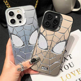 🔥COD🔥เคส iphone 11 13 12 14 15 16 Pro MAX X XR XSMAX 14 15 16 Plus 7Plus Cool Spider เคสโทรศัพท์คู่รักหรูหราทันสมัย
