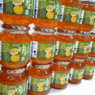 แยมยูสุ yuzu ชาส้ม Kanpy yuzu tea 600g จากญี่ปุ่น ขวดใหญ่จุใ…
