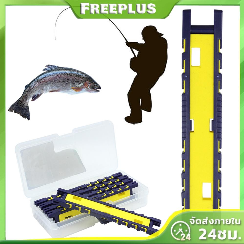 5 ชิ้นตกปลา Snelled Hook Holder Reusable สายตกปลาบอร์ดอุปกรณ์ตกปลา