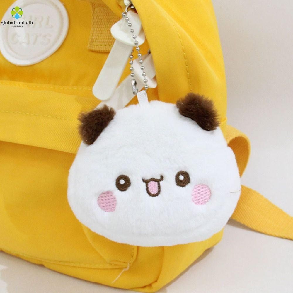 Lfinds Bubu และ Dudu พวงกุญแจตุ๊กตา,การ์ตูนสัตว์ Panda Yier ตุ๊กตาเปลี่ยนกระเป๋า, Kawaii นุ่ม 10 ซม. PP ผ้าฝ้ายน่ารักการ์ตูน Bubu Dudu KeyChain คู่