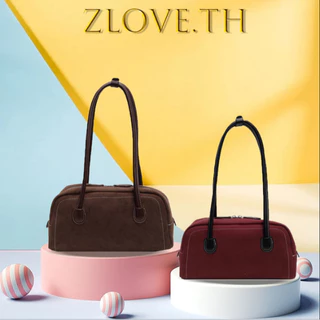 ZLOVE กระเป๋าสะพายเดี่ยว กระเป๋าหนังกลับ สไตล์ใหม่ ความจุขนาดใหญ่ วินเทจ แฟชั่น ถุงใต้วงแขน