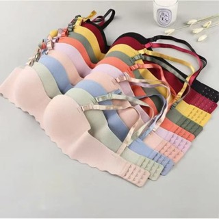 บราไร้ขอบ ไร้โครง บราเกาะอก ฟองน้ำ หนา 3 ซม