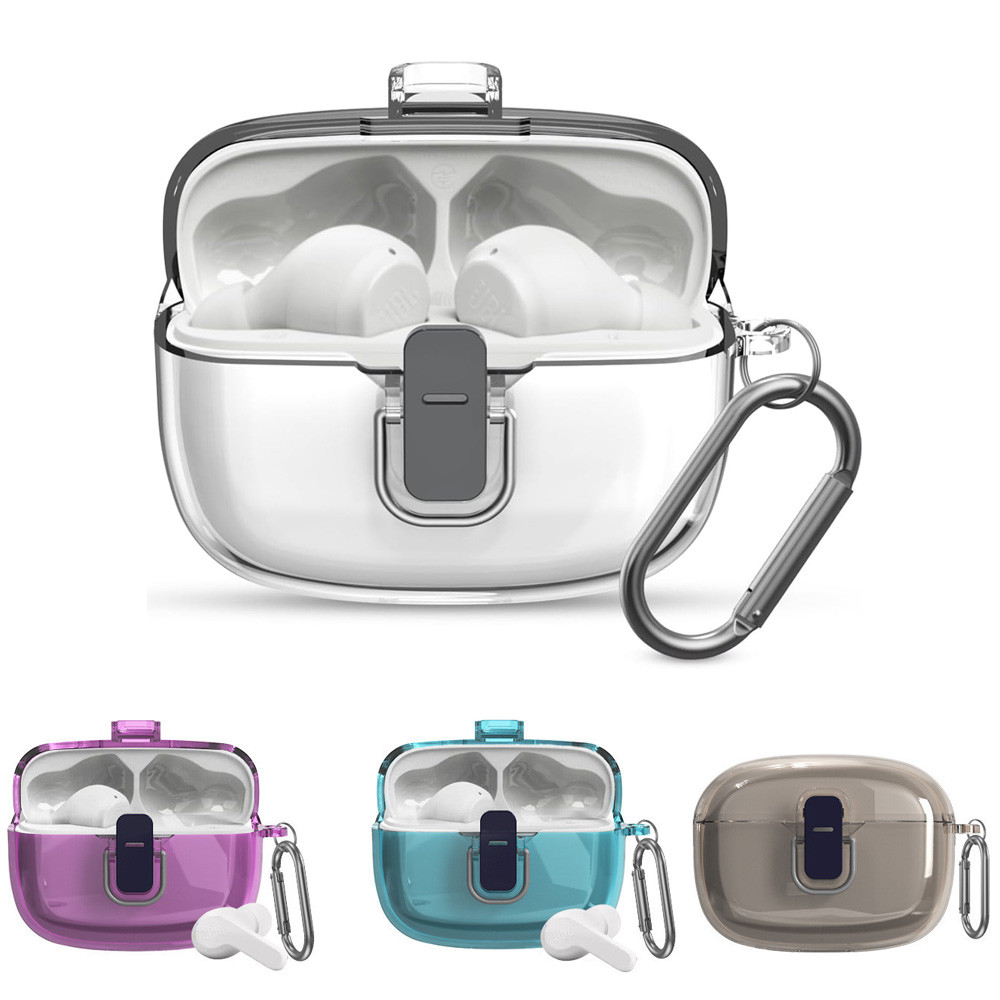 สําหรับ JBL Wave Beam 2/ JBL Wave Beam หูฟังไร้สายฝาครอบ,อัพเกรด Secure Lock Hard Case สําหรับ JBL Wave Beam2