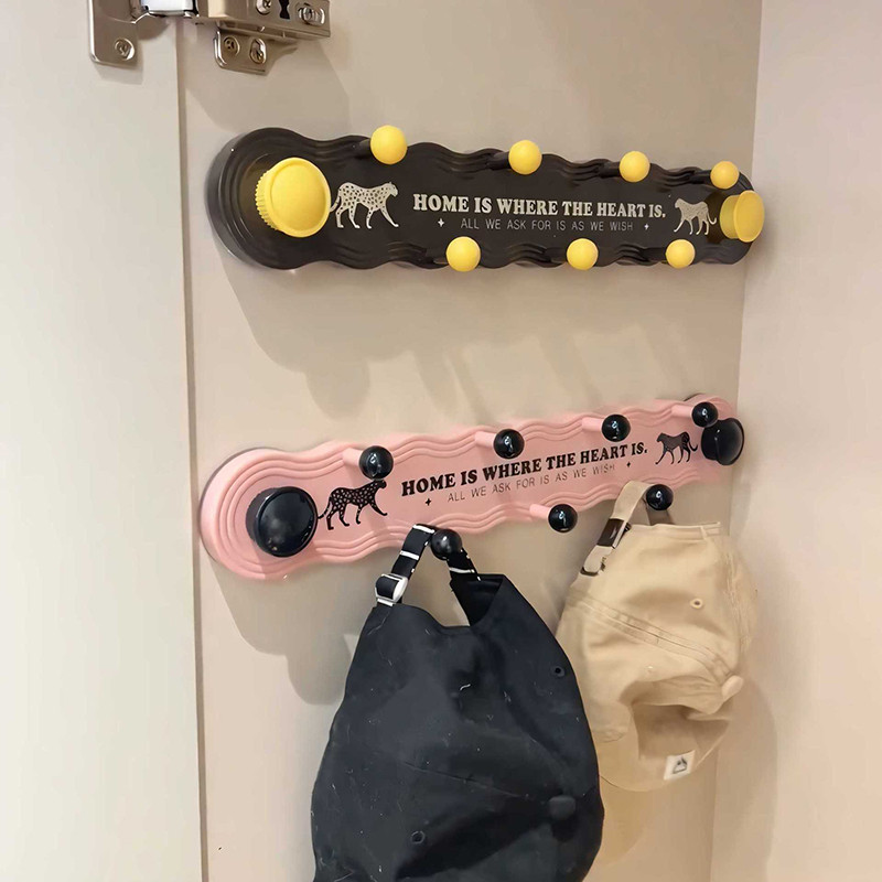 ตะขอถ้วยดูดหมุนได้ Dopamine Color Non Perforated Bracket Home Wall Mounting