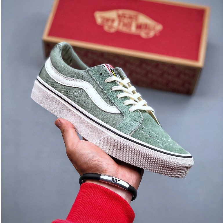 Vans Sk8-Baja Mint Green รองเท้าผ้าใบลําลอง