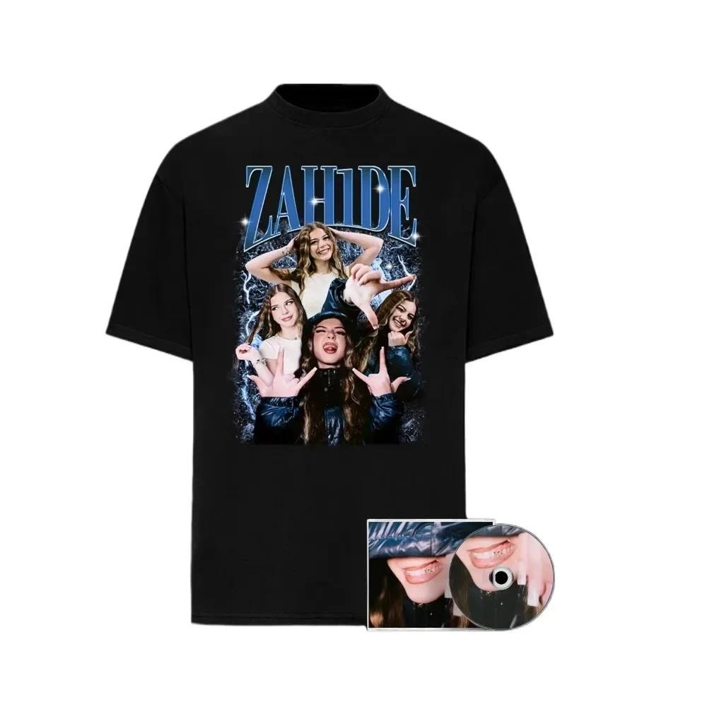 COD เยอรมันนักร้อง Zahide พิมพ์เสื้อยืดผู้หญิงแขนสั้น Casual Cotton ขนาดใหญ่ Tee Merch Tee ผู้ชายผู้