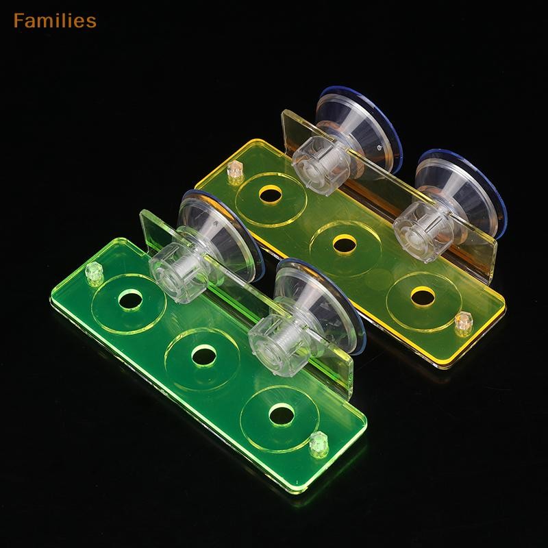 Families> 1 ชิ้นถังปลา Coral Rack เรืองแสงปะการัง Frag คลิปพร้อมถ้วยดูด Marine อะคริลิค Coral Frag ผู้ถือ Aquarium อุปกรณ์เสริมได้ดี
