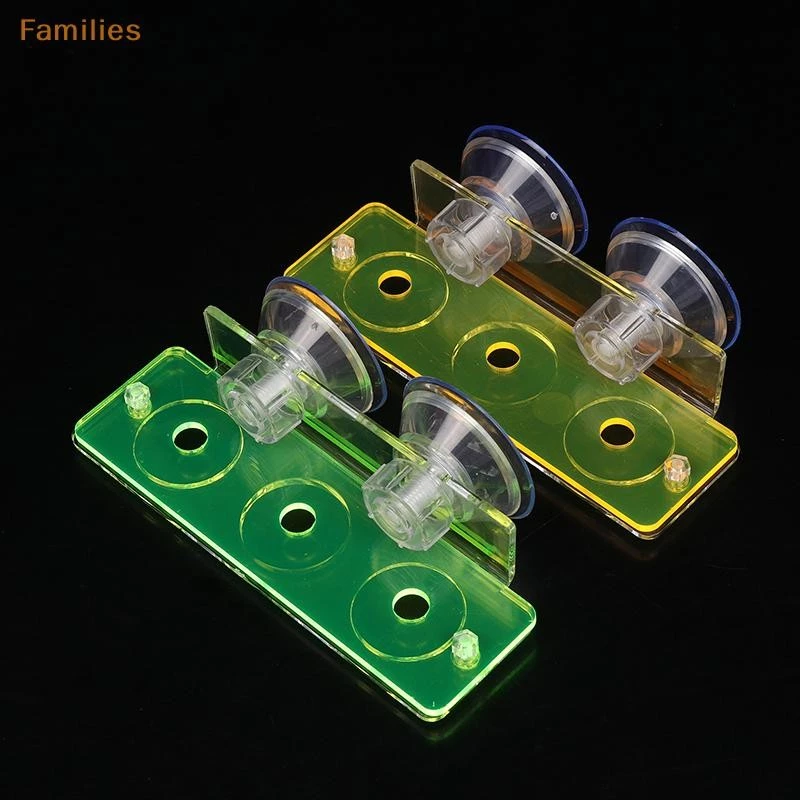 Families> 1 ชิ้นถังปลา Coral Rack เรืองแสงปะการัง Frag คลิปพร้อมถ้วยดูด Marine อะคริลิค Coral Frag ผู้ถือ Aquarium อุปกรณ์เสริมได้ดี