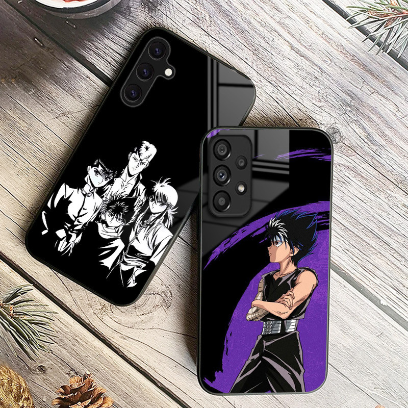 Yu Yu Hakusho 03 กระจกนิรภัยเคสโทรศัพท์สําหรับ Samsung Galaxy A11 A14 A20 A30 A22 A32 A33 A34 A40 A4