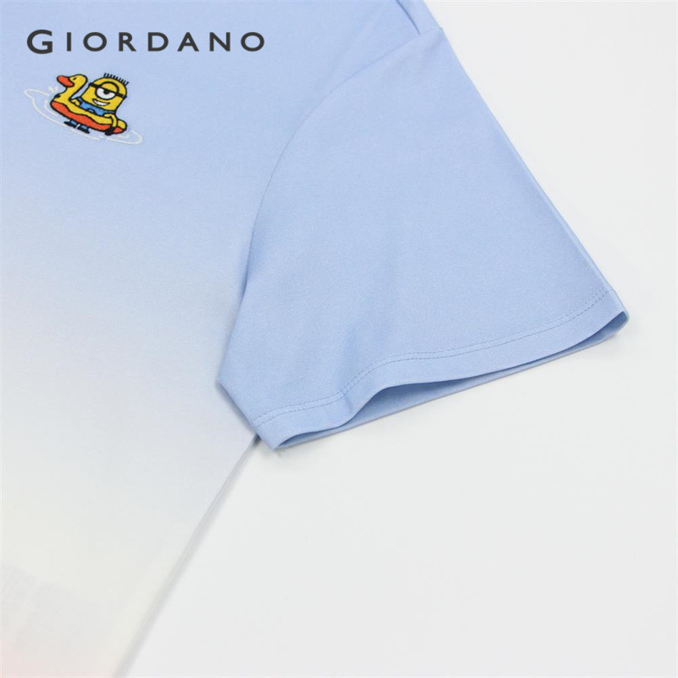 GIORDANO WOMENGiordano x MinionsWomens Sorona Boyfriend Fit Short Sleeve Printing Tee 0 05395254 - รูปที่ 4
