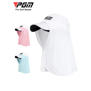 PGM WB001 กอล์ฟผู้ชายผู้หญิงฤดูร้อนแสงแดดหมวกป้องกันรังสียูวีไม่มีหมวก ผ้าพันคอผ้าพันคอผ้าคลุมศีรษะไฟเบอร์หน้ากาก