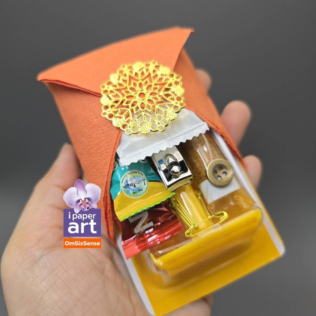 สังฆทานจิ๋ว9อย่าง ใส่บาตร ถวายพระ | ชุดบูชาอย่างดี ชุดถวายพระธุดงค์