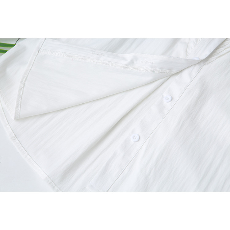 Plus ขนาดผู้หญิงคอวีแขนสั้นสีฟ้าสีดําฤดูร้อนเสื้อสตรี Elegant Office-wear แฟชั่น A-line OL Blusas - รูปที่ 5