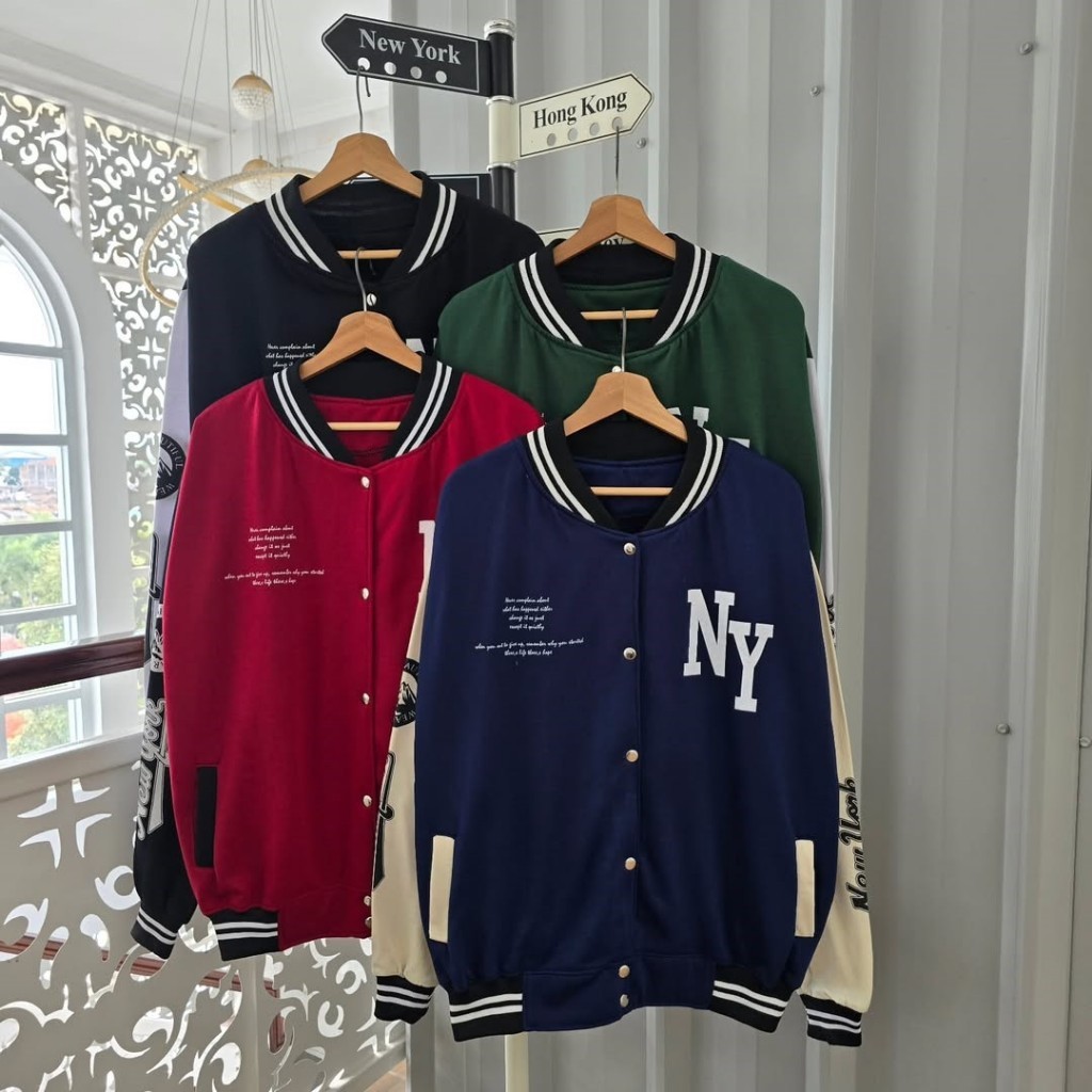 NY LATE HOODIE BASEBAL FJ - MENS BASEBALL OODIE / LATEST TRENDY OUTFIT - WC64