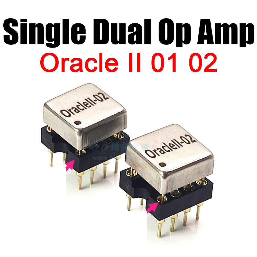 1x Oracle II 01 02 Single OpAmp Dual OpAmp Hybrid Audio Operational Amplifier อัพเกรด OPA2604 NE5532