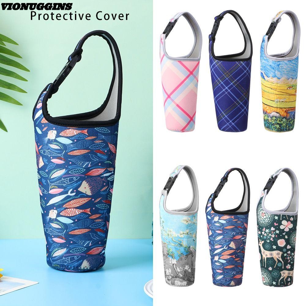 Vionuggins Cup Sleeve Accessories Fashion Cup Pouch Tote Bag Carrier Portable Mug Holder