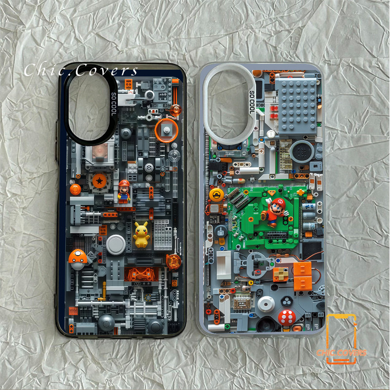 สำหรับ OPPO A18 A38 A15 A15s A60 A35 A17 A17K A79 5Gบ้านของมาริโอ้ OPPOA57(4G) A77 A77S(4G)