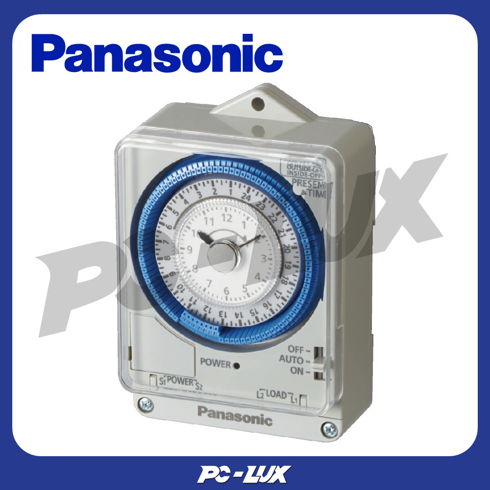 PANASONIC ไทม์เมอร์ สวิตช์ตั้งเวลา รุ่น TB38809NE7T