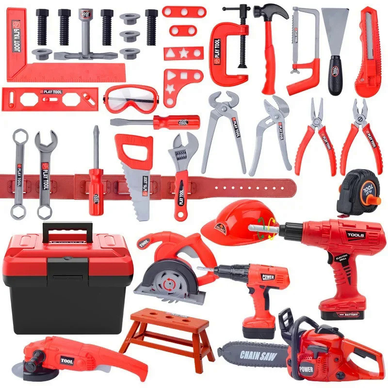 Children's Toolbox Set Baby Simulation Repair Drill Screwdriver Repair Engineer Simulation Repair To