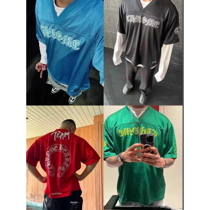 ฤดูใบไม้ผลิ/ฤดูร้อนกราฟฟิตีน้ําแข็งฮอกกี้เสื้อคลุมแขนคิ้วข้ามพิมพ์คู่แขนสั้น
