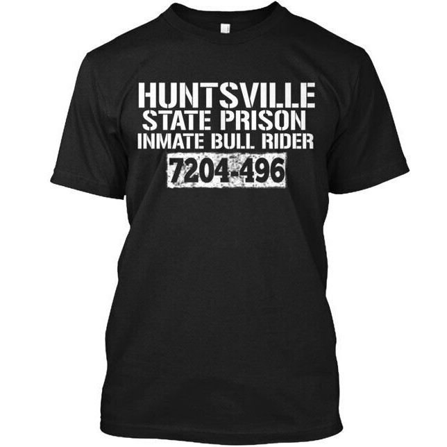 เสื้อยืด Texas Prison Bull Rider