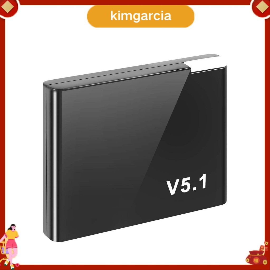 kimgarcia I-wave 30 Pin Bluetooth 5.1 เครื่องรับสัญญาณเพลงมินิอะแดปเตอร์ไร้สายสําหรับ 30Pin แจ็คลําโ