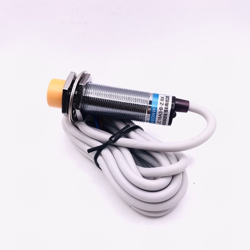 LJC18A3-B-Z/BX เซนเซอร์  ขนาดเกลียว 18mm  ระยะตรวจจับ 1-10mm  Capacitarce Proximity Sensor 6-36VDC-3