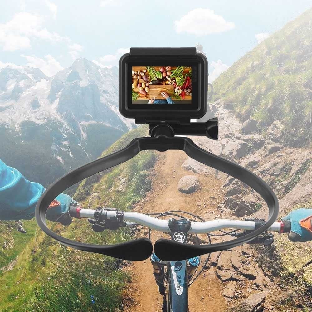 NEELU Neck Holder Mount Lanyard สายคล้องคอสร้อยคอสําหรับ GoPro - GA888- [[ ZENIX ]]
