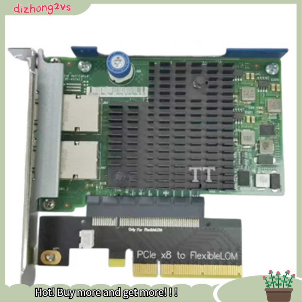 [dizhong2vs]สําหรับการ์ดเครือข่ายGigabit 561FLR-T X540-T2 10Gb Dual-Port 10-Gigabit 700697-001 70152