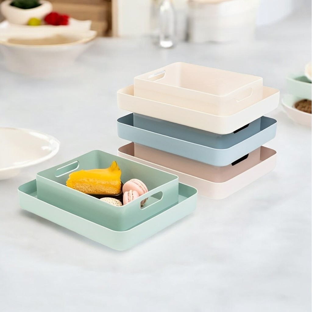 ถาดกันมด ถาดเก็บอาหาร 21x26x6 ซม. แบรนด์ HIPPOPO รุ่น 435-1