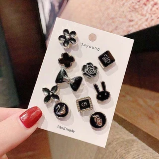 เข็มกลัดสไตล์เกาหลี 10 ชิ้น / ชุดBrooches & Pins