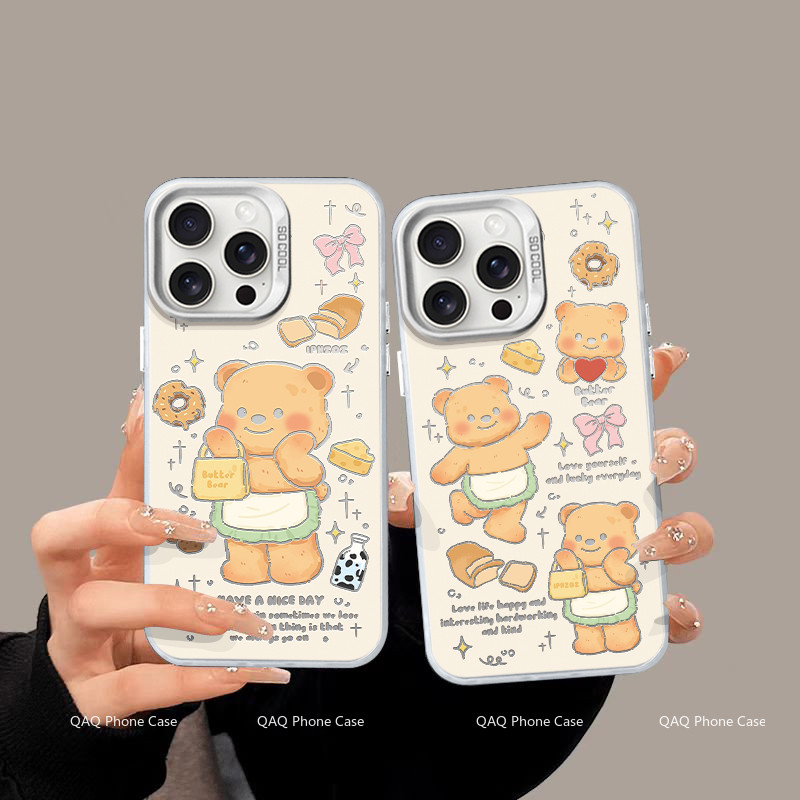 เข้ากันได้กับ ไอโฟน16 ไอโฟน 15 Pro Max iPhone 13 ไอโฟน11 X XS XR 7p8p เคสโทรศัพท์เคสนุ่มน่ารัก DLMSCY1148&1149