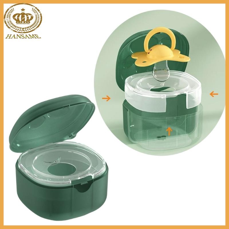 Han ที่ใส่หุ่นลูกแมว Universal Dummy Box Pacifier Case Holder กล่องใส่จุกนมหลอก