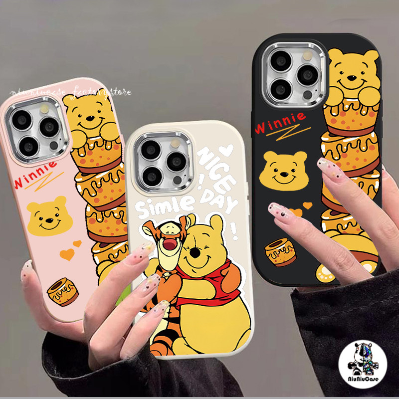 CaseBear ลายการ์ตูนเคสโทรศัพท์ For Infinix Smart 8 HOT40 Smart 7 Note 30 Hot 30I HOT 40I เคส กันกระแทกและ สีลูกกวาด Case