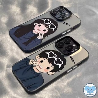 น่ารักคู่รักแว่นกันแดดเคส Realme C67 C35 C25 C53 C51s C51 C55 C12 C17 C21 C30 C15 C11 C20 C33 7i C20A 5 5i Note 50