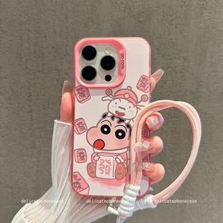 เข้ากันได้กับ iPhone 16 Plus iPhone 15 Pro Max iPhone 13 14 iPhone 11 Pro เคสโทรศัพท์น่ารัก DLMSCY1587&1588