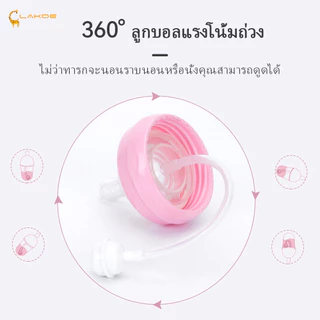 LAKOEMALL หลอดหัดดูด หลอดหัดดื่ม สำหรับขวดนมคอกว้าง /คอแคบ หลอดดูดน้ํา จุกหัดดูด ทนต่อการกัด หลอดฝึกดูด