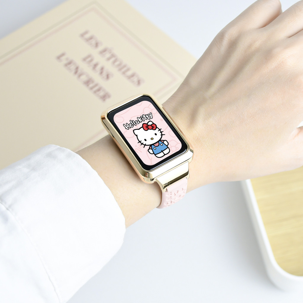 สายซิลิโคนลายแกะสลักร้อนสําหรับ Oppo Band 2 รูปที่ 5