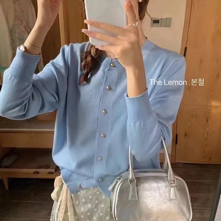 Anna เสื้อไหมพรมแขนยาวสไตล์เกาหลี Christmas sweater รูปที่ 7