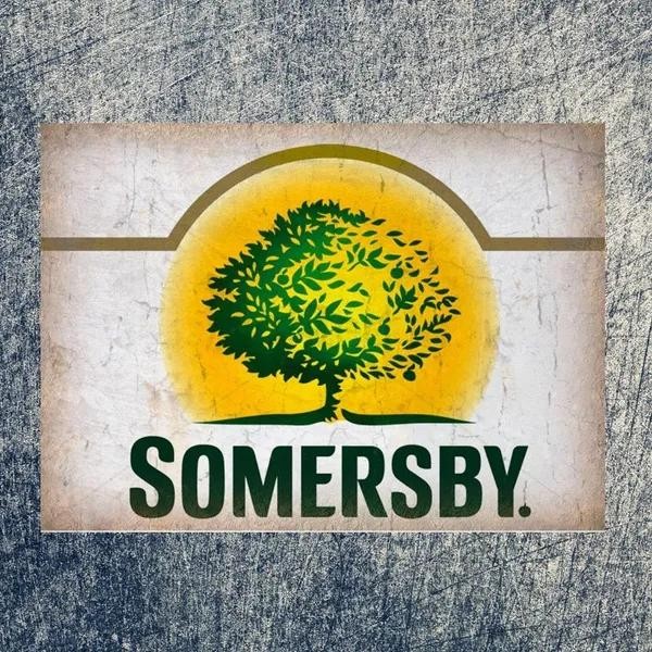 Somersby Cider Vintage Tin Sign Bar Pub Store Home Wall Decor โลหะโปสเตอร์ Retro Cafe Club Plaque 30