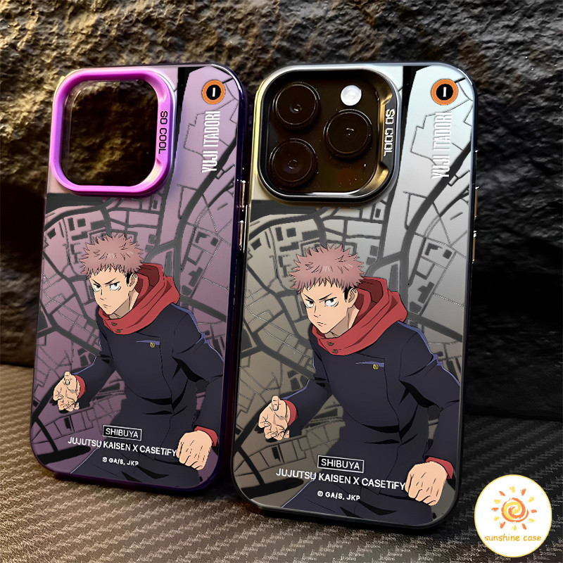 GOOD เคสโทรศัพท์อนิเมะ Jujutsu Kaisen เคสโทรศัพท์มือถืออนิเมะ ไอโฟน11 For iPhone12 13 14 15Pro MAX X XS XR XS 6 7 8Plus