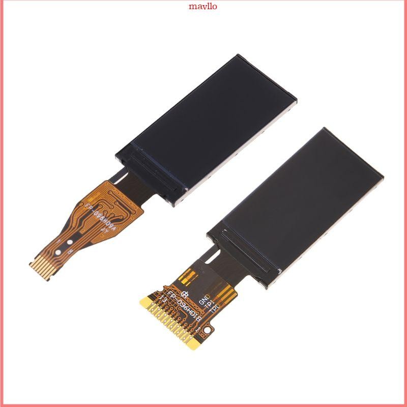 Mavlo 0 96in โมดูลจอแสดงผล TFT หน้าจอ IPS SPI สําหรับ LCD สีเต็มรูปแบบ 80x160 ST7735 Dri