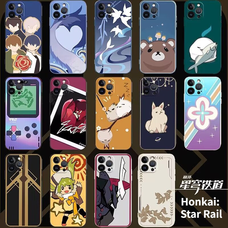 เกม Honkai Star Rail เคสโทรศัพท์สําหรับ Samsung Galaxy A22 A20S A21S A31 A51 A71 A72 A91 A50 A30 A30S A20 A7 2018 ปลอกซิลิโคนอ่อนนุ่ม TPU กันกระแทกฝาครอบป้องกันสีขาว