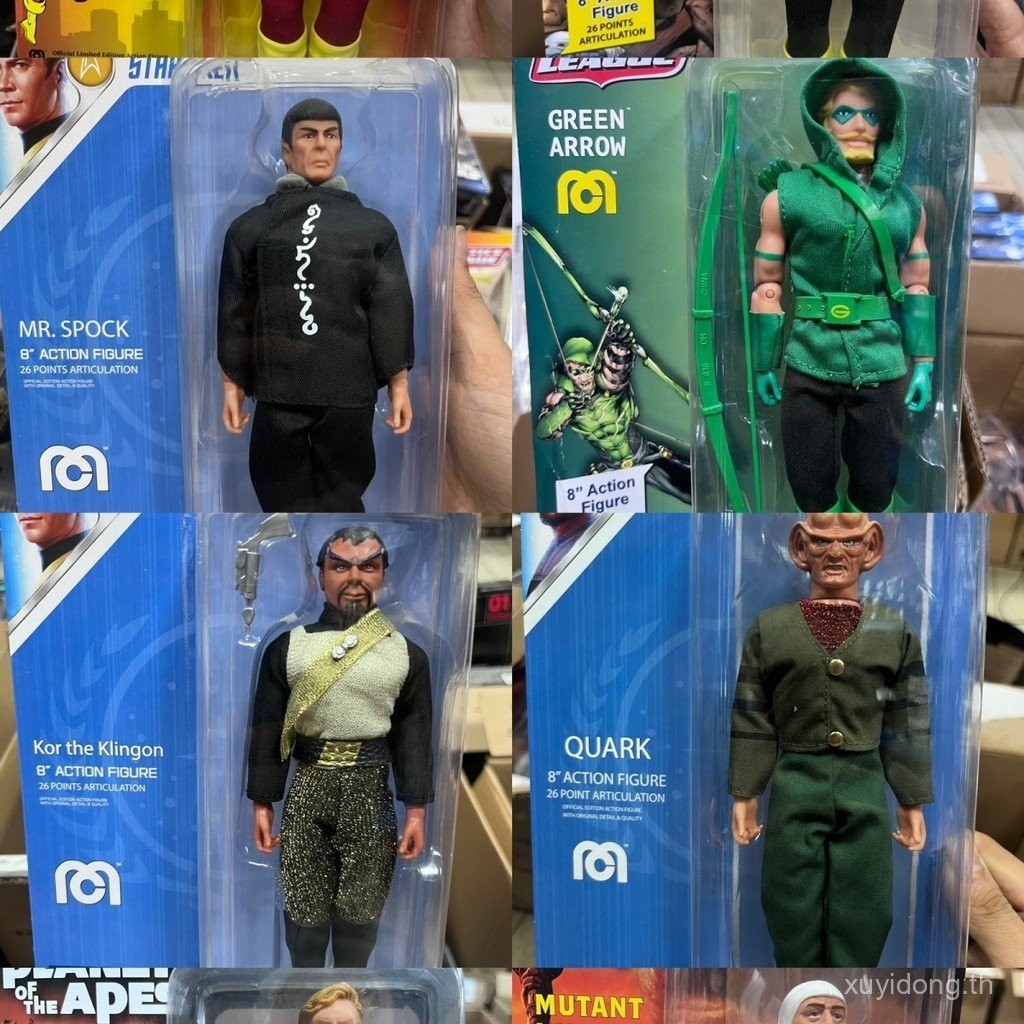 [New Product Special Offer]MEGO Cloth Eight-Inch Movable Series DC Comic Black Adam Planet Of The Apes Star Wars Star Trek 6-Inch