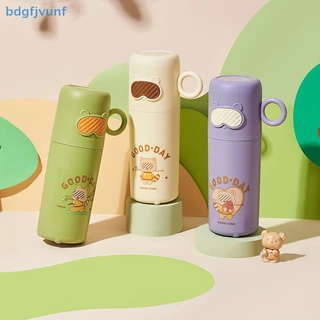 BDGF Creative Little Raccoon ล้างถ้วย Home Travel กล่องแปรงสีฟันแบบพกพาน่ารักแว่นตาหมีแปรงสีฟันกล่อง TH