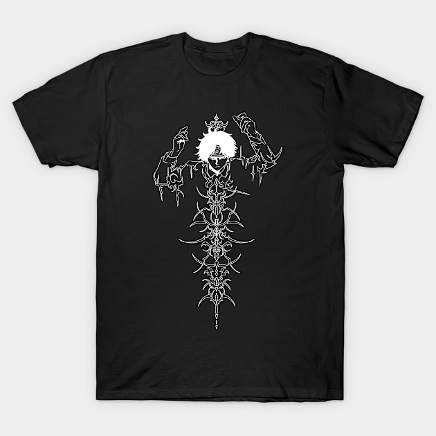 เสื้อยืด Vintage Hxh lucifer sigilism metal art style T-Shirt แท้ Cotton 100% เกาหลี oversize